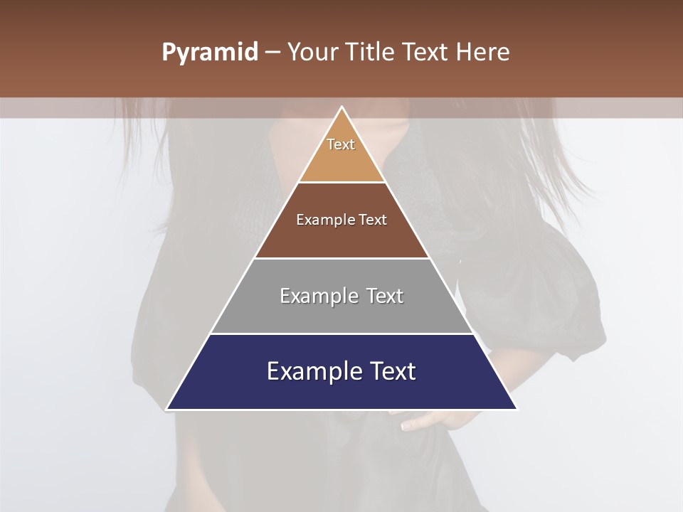 Fashion Model Portrait PowerPoint Template