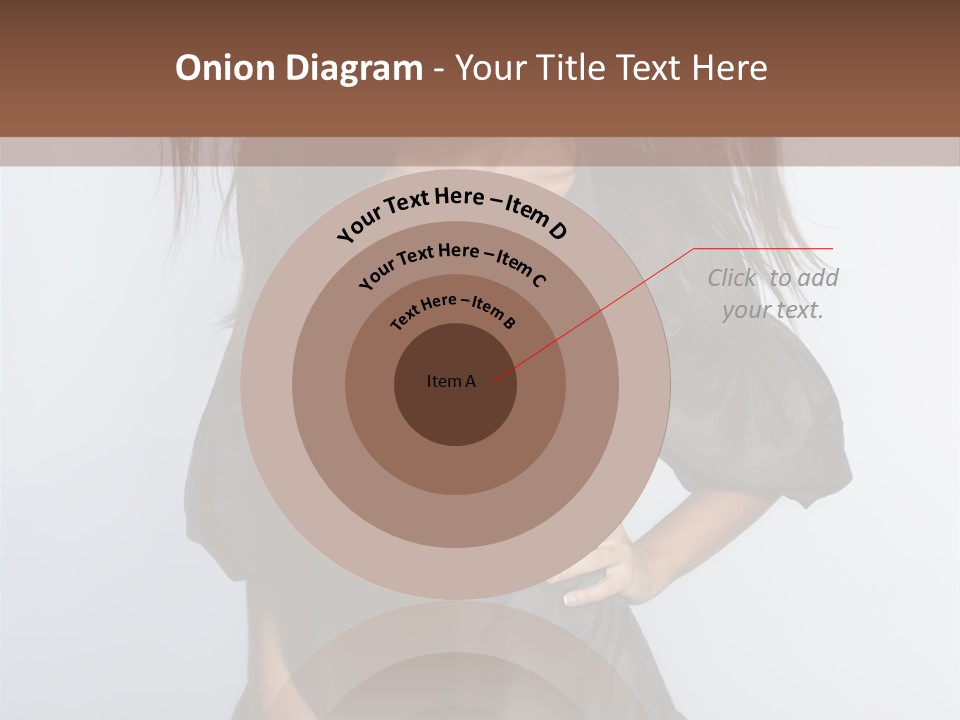 Fashion Model Portrait PowerPoint Template