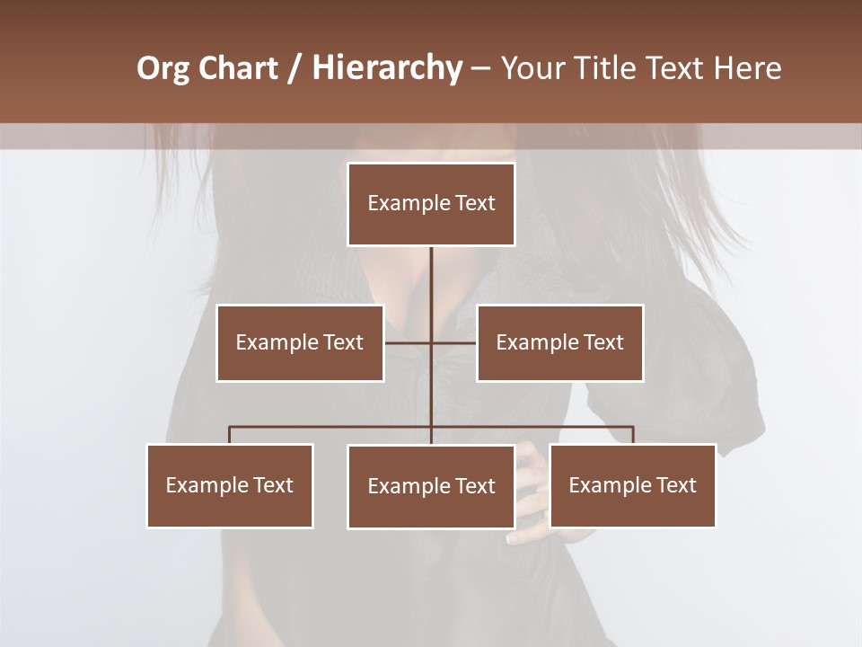 Fashion Model Portrait PowerPoint Template