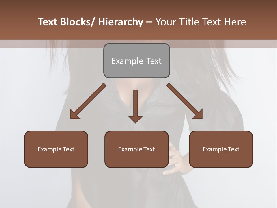 Fashion Model Portrait PowerPoint Template