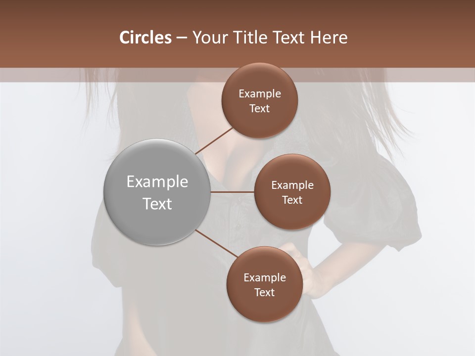 Fashion Model Portrait PowerPoint Template