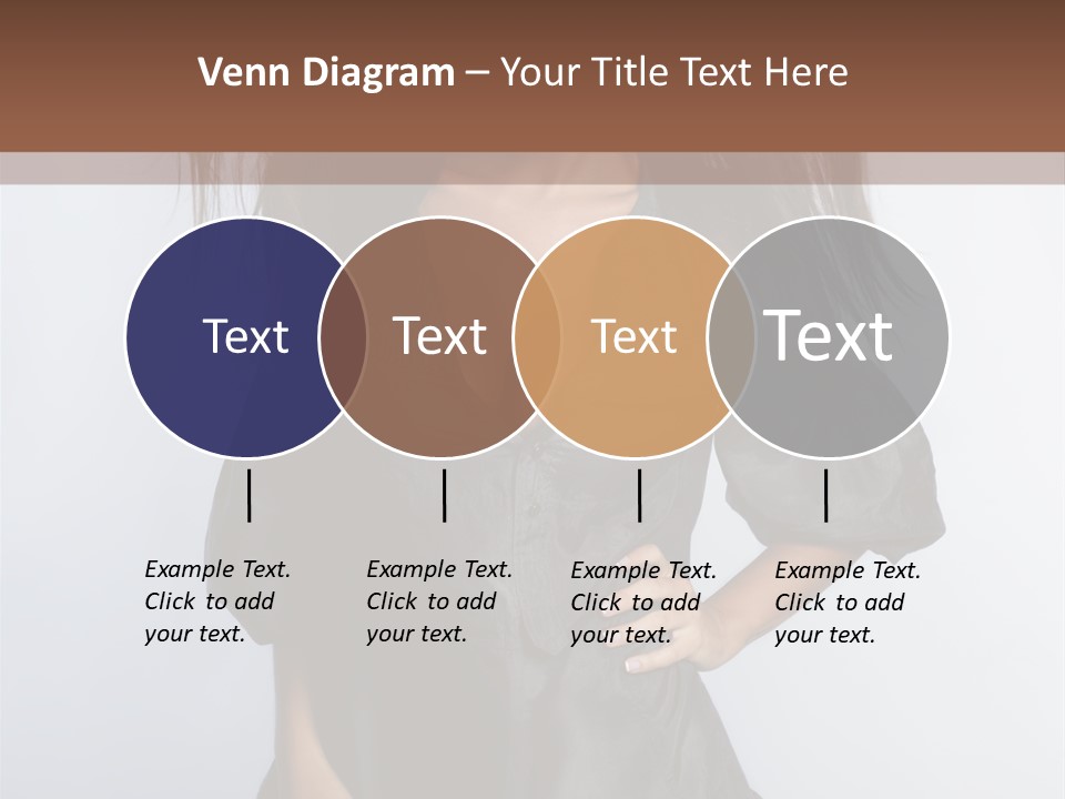 Fashion Model Portrait PowerPoint Template