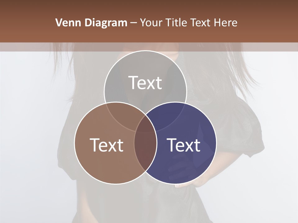 Fashion Model Portrait PowerPoint Template