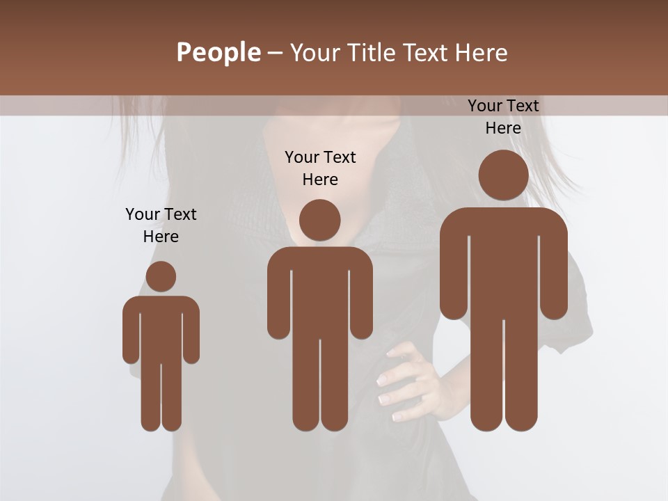 Fashion Model Portrait PowerPoint Template