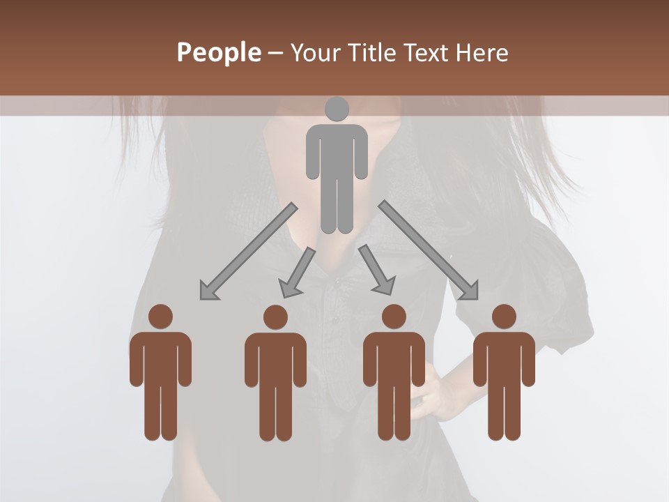 Fashion Model Portrait PowerPoint Template