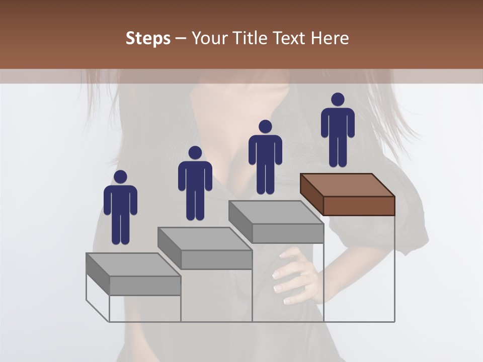 Fashion Model Portrait PowerPoint Template