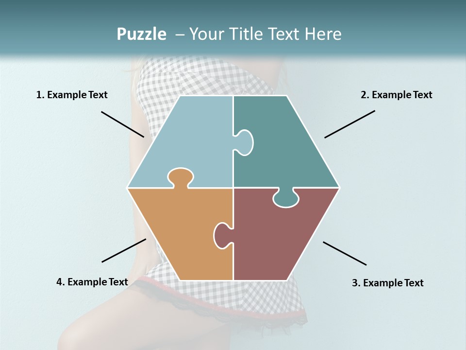 Heel Caucasian Red PowerPoint Template