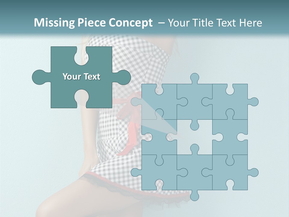 Heel Caucasian Red PowerPoint Template