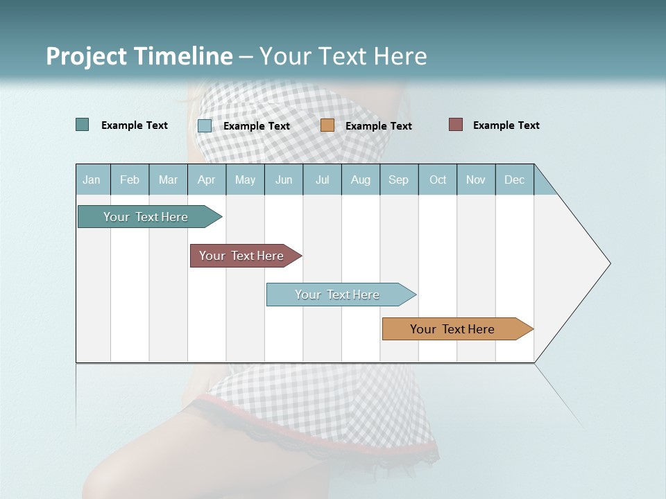 Heel Caucasian Red PowerPoint Template