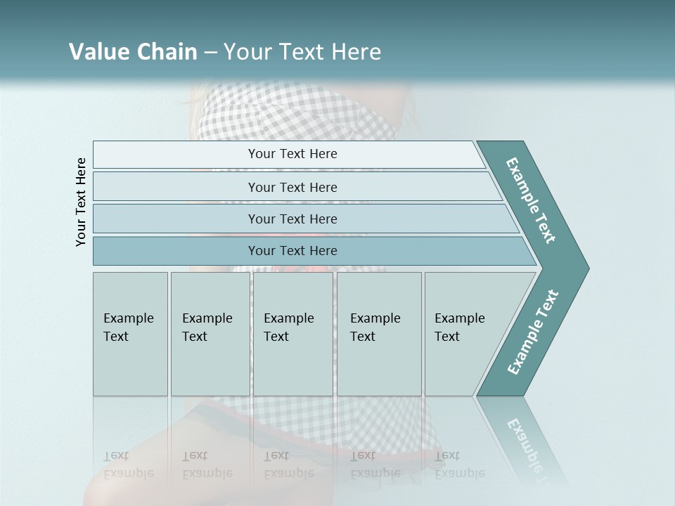 Heel Caucasian Red PowerPoint Template