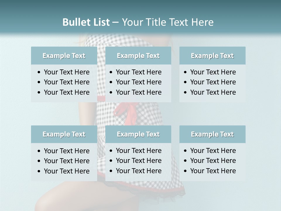 Heel Caucasian Red PowerPoint Template