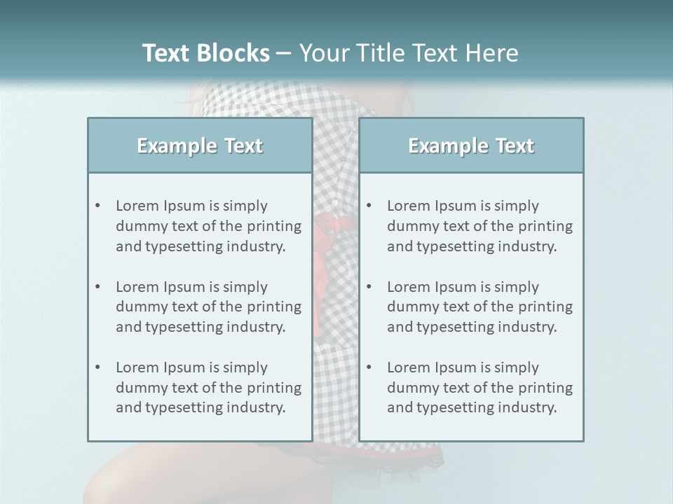 Heel Caucasian Red PowerPoint Template