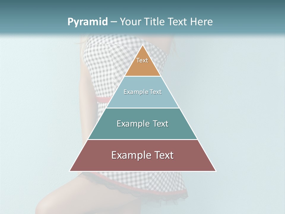 Heel Caucasian Red PowerPoint Template