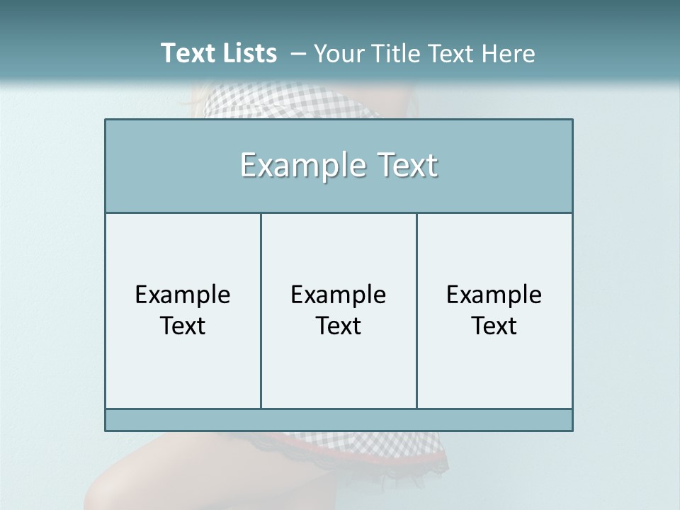 Heel Caucasian Red PowerPoint Template