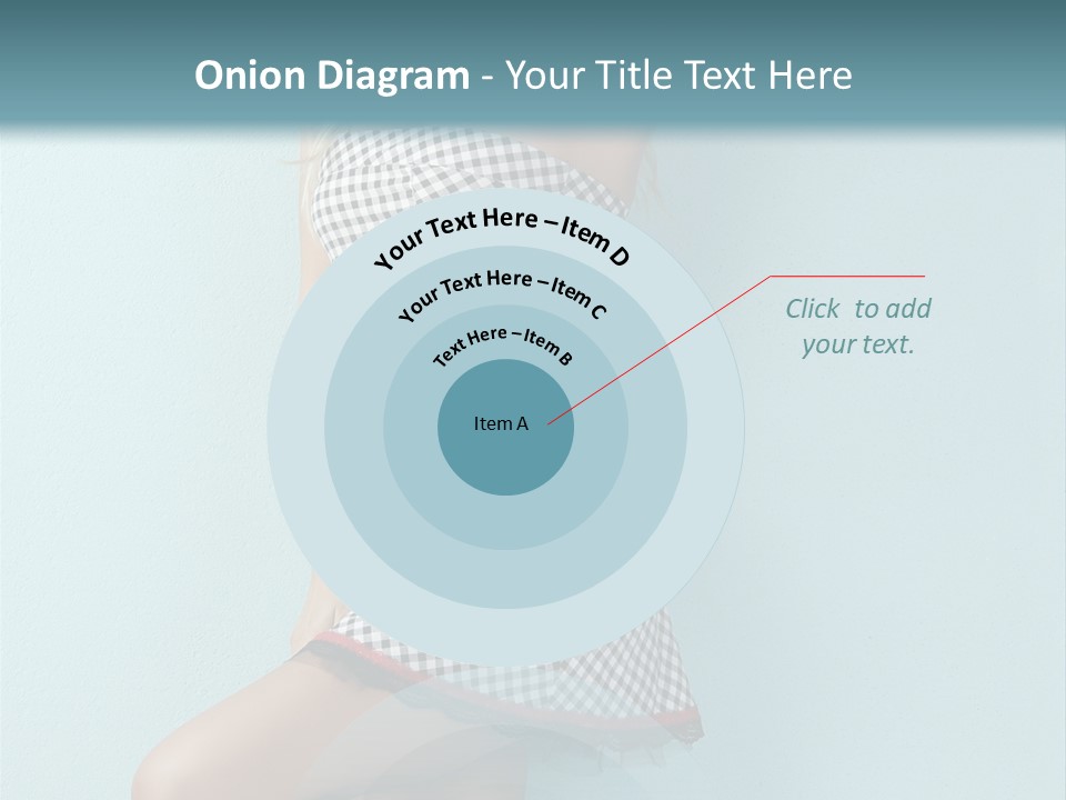 Heel Caucasian Red PowerPoint Template