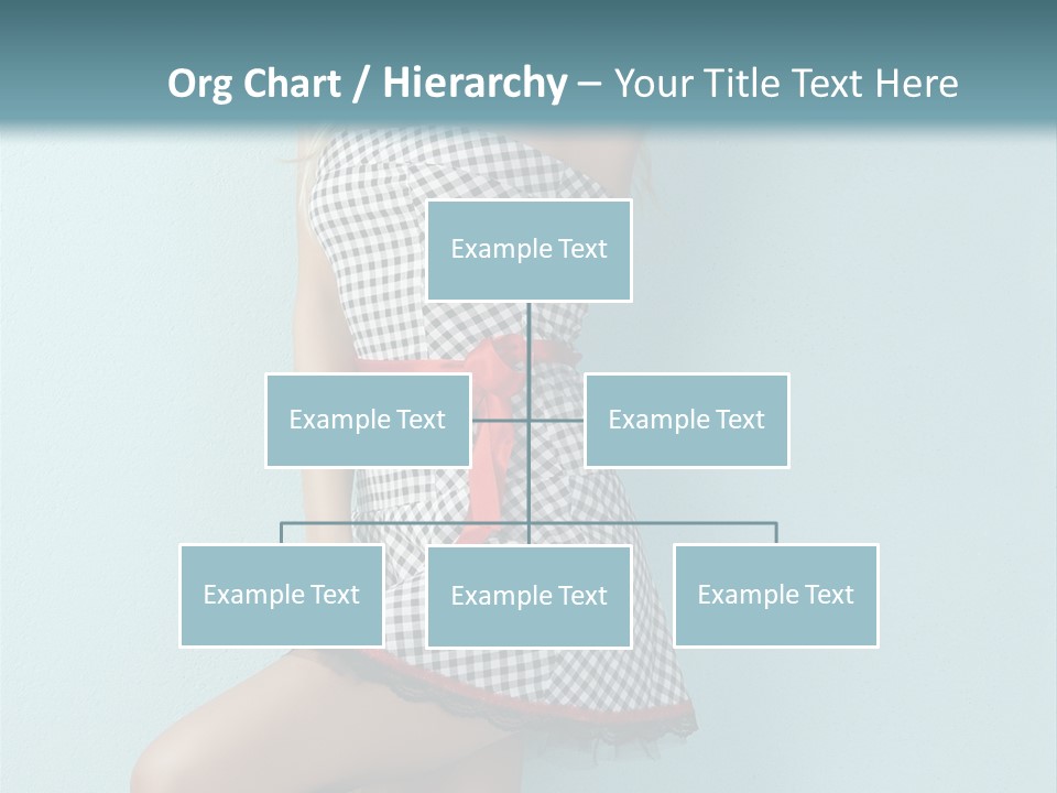 Heel Caucasian Red PowerPoint Template