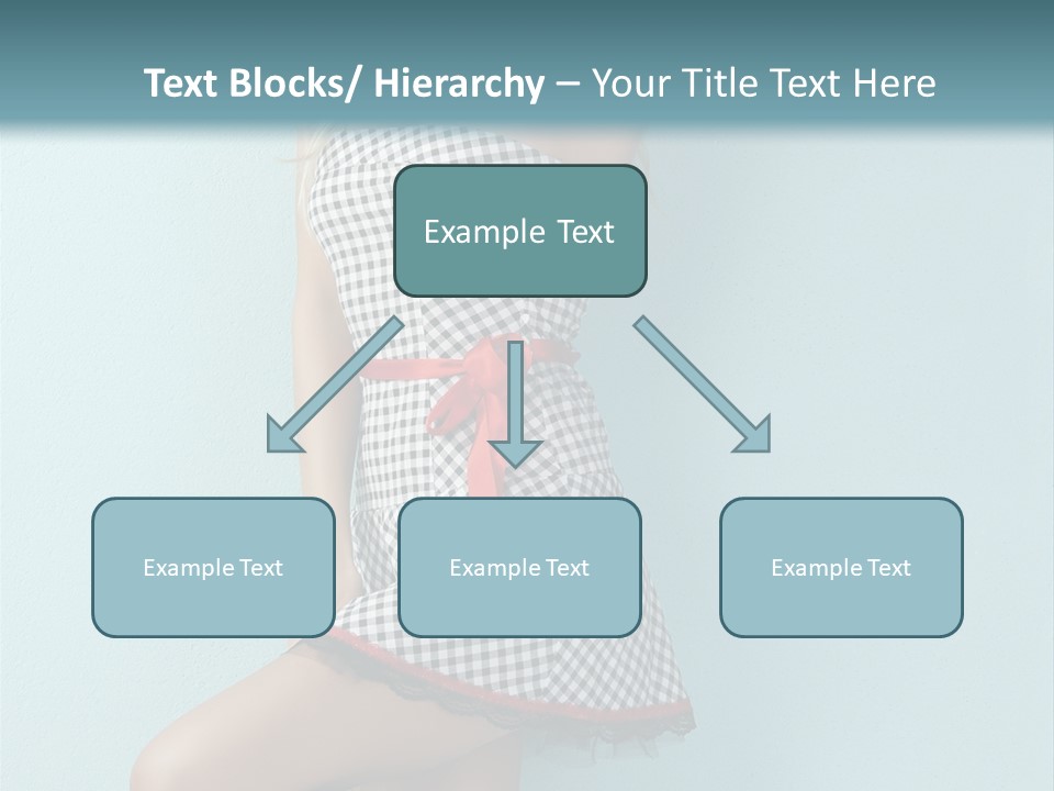 Heel Caucasian Red PowerPoint Template