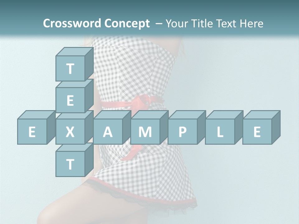 Heel Caucasian Red PowerPoint Template