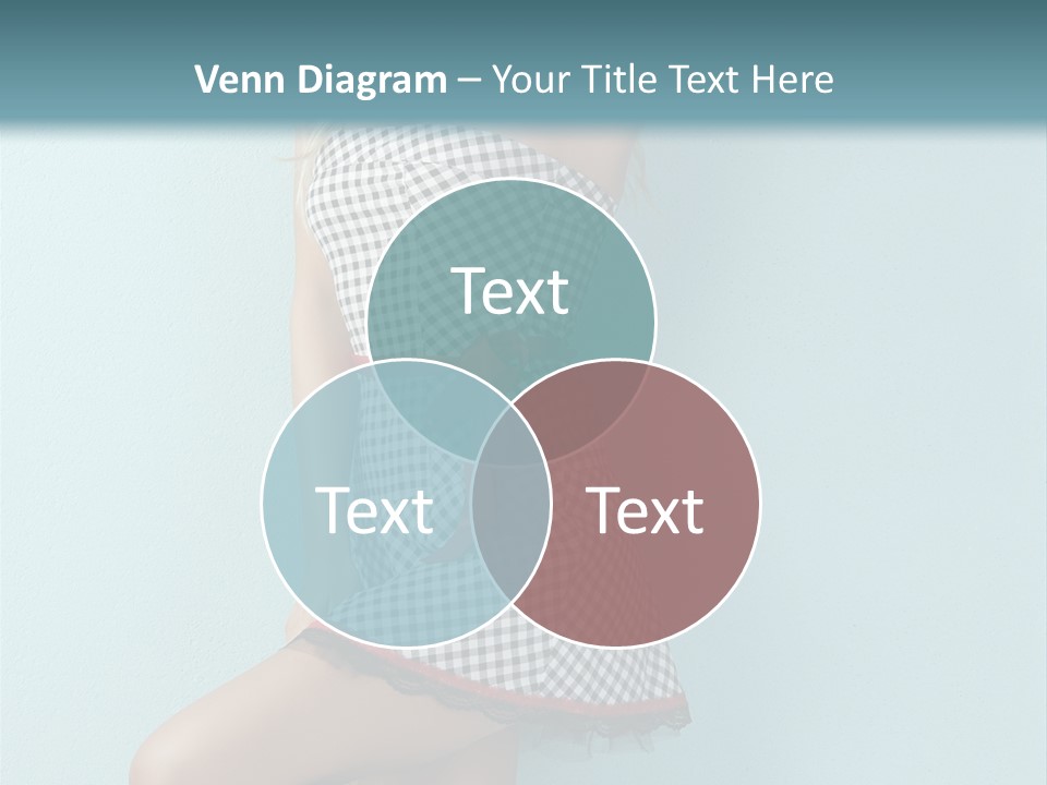 Heel Caucasian Red PowerPoint Template