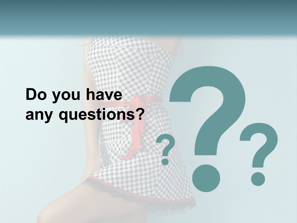 Heel Caucasian Red PowerPoint Template