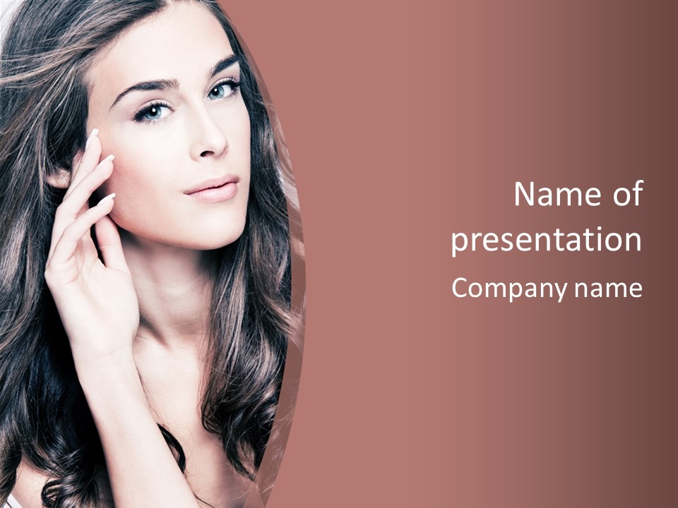 Clean Young Beautiful PowerPoint Template