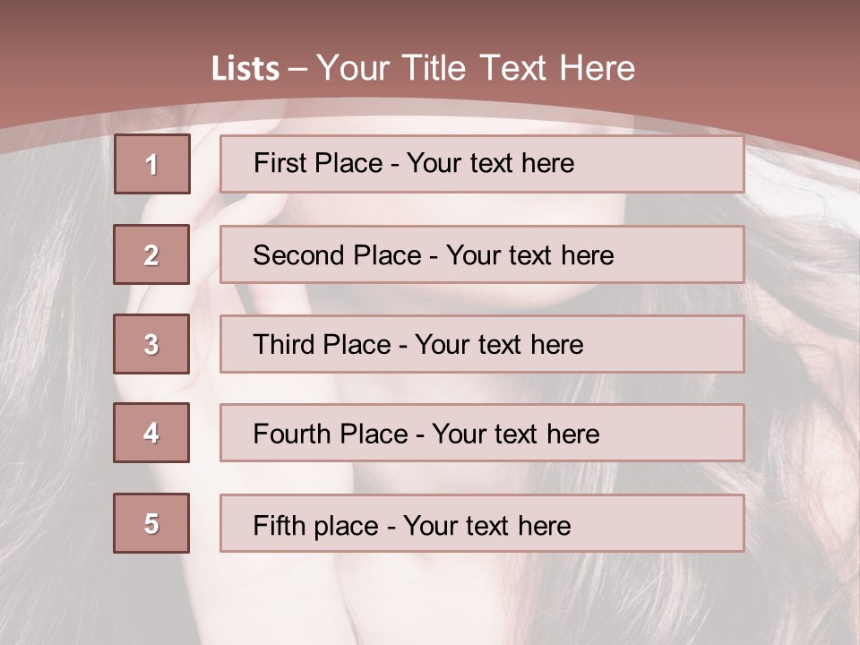 Clean Young Beautiful PowerPoint Template
