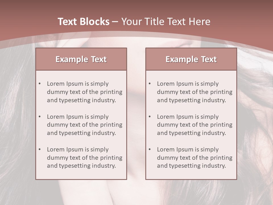 Clean Young Beautiful PowerPoint Template