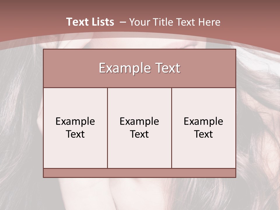 Clean Young Beautiful PowerPoint Template