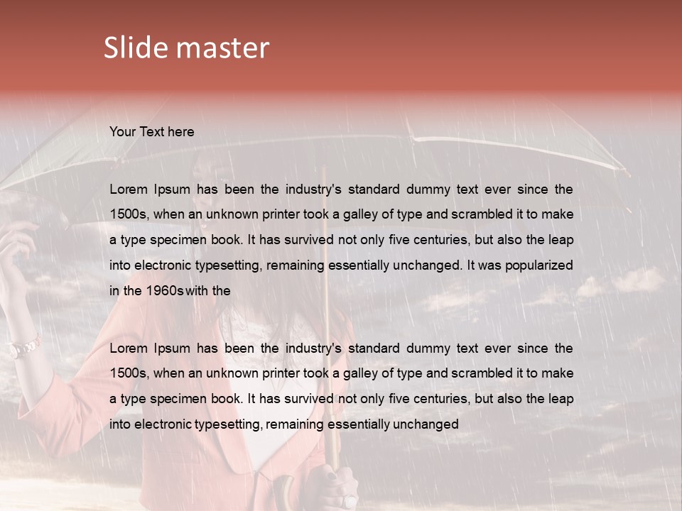 Face Fashion Studio PowerPoint Template