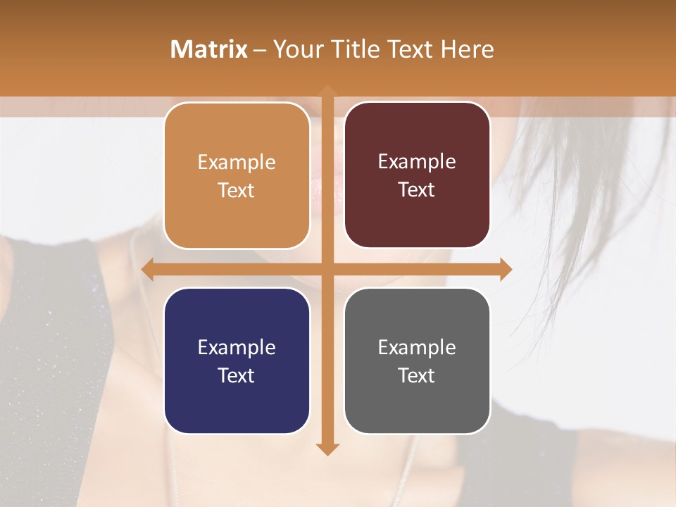 Face Kiss Calm PowerPoint Template