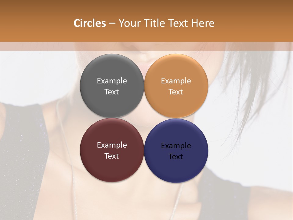 Face Kiss Calm PowerPoint Template