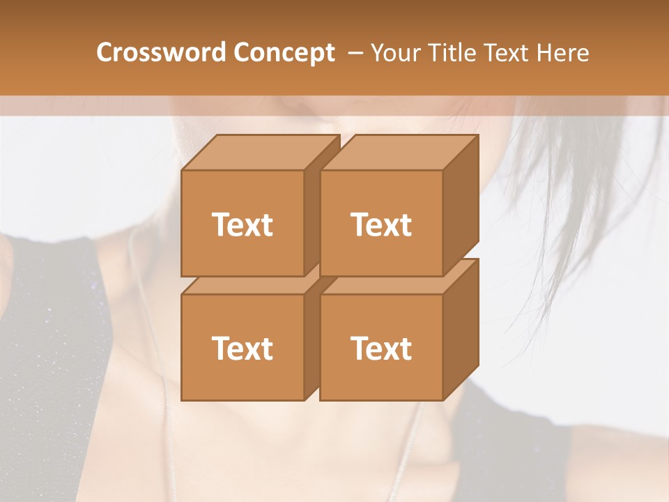Face Kiss Calm PowerPoint Template