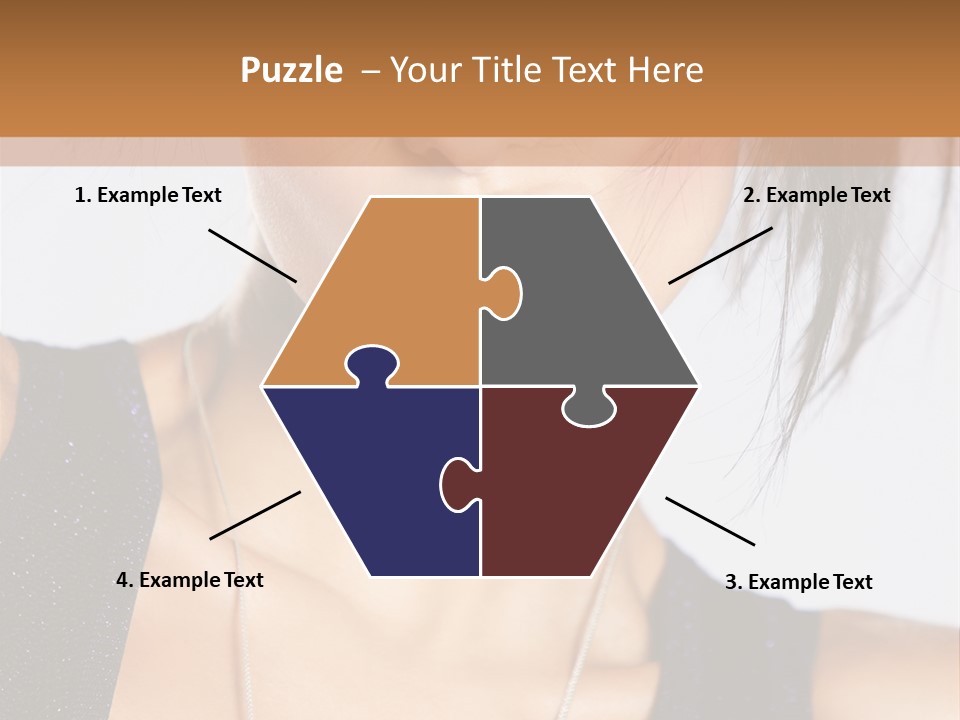 Face Kiss Calm PowerPoint Template