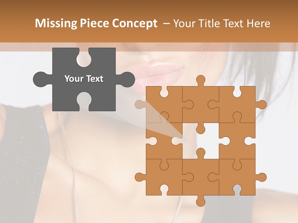 Face Kiss Calm PowerPoint Template