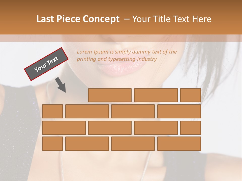 Face Kiss Calm PowerPoint Template