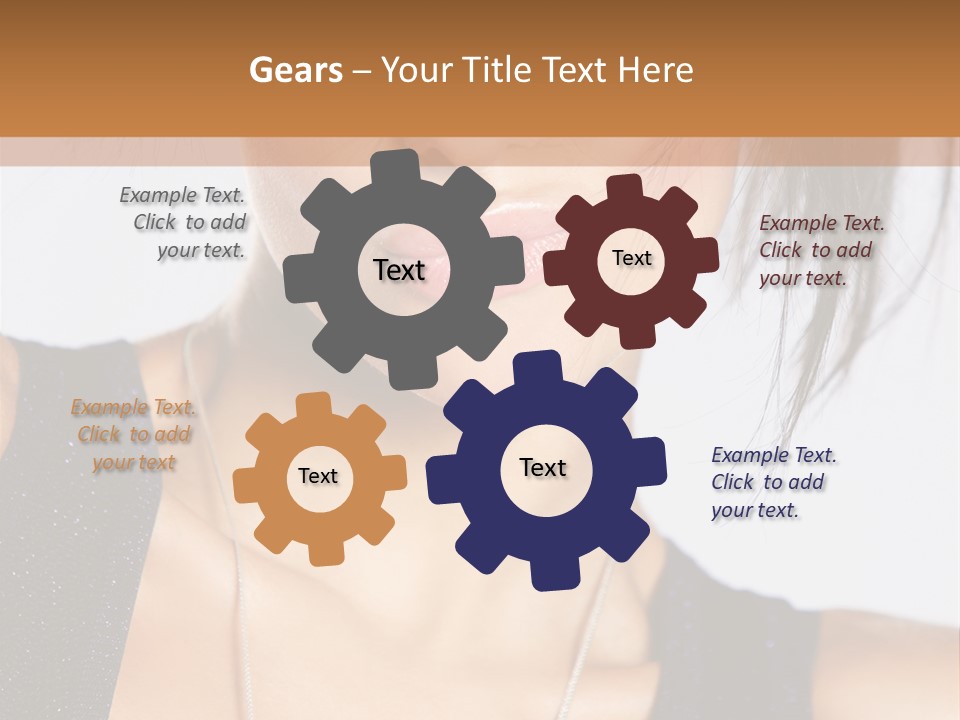 Face Kiss Calm PowerPoint Template