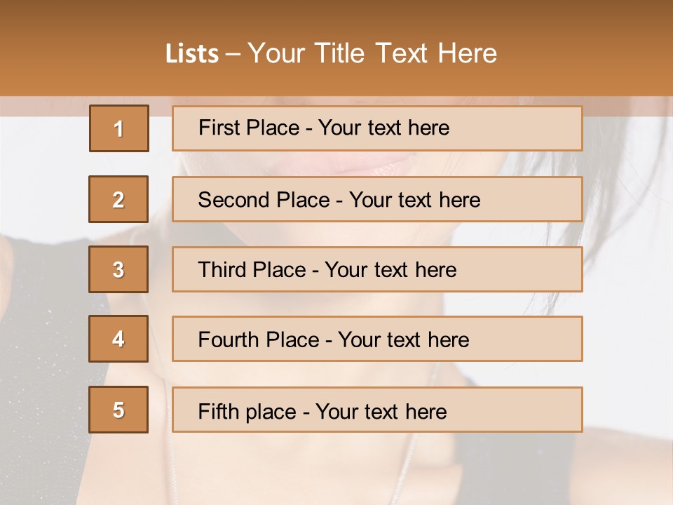 Face Kiss Calm PowerPoint Template