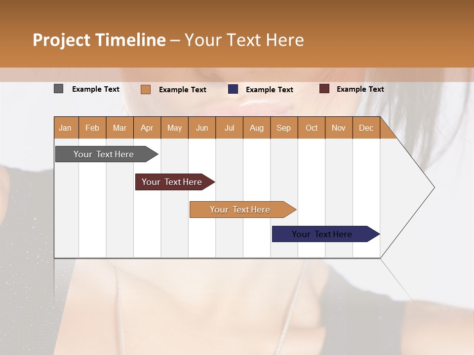 Face Kiss Calm PowerPoint Template