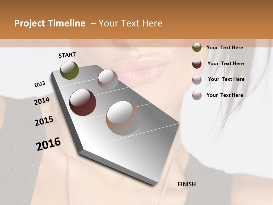 Face Kiss Calm PowerPoint Template