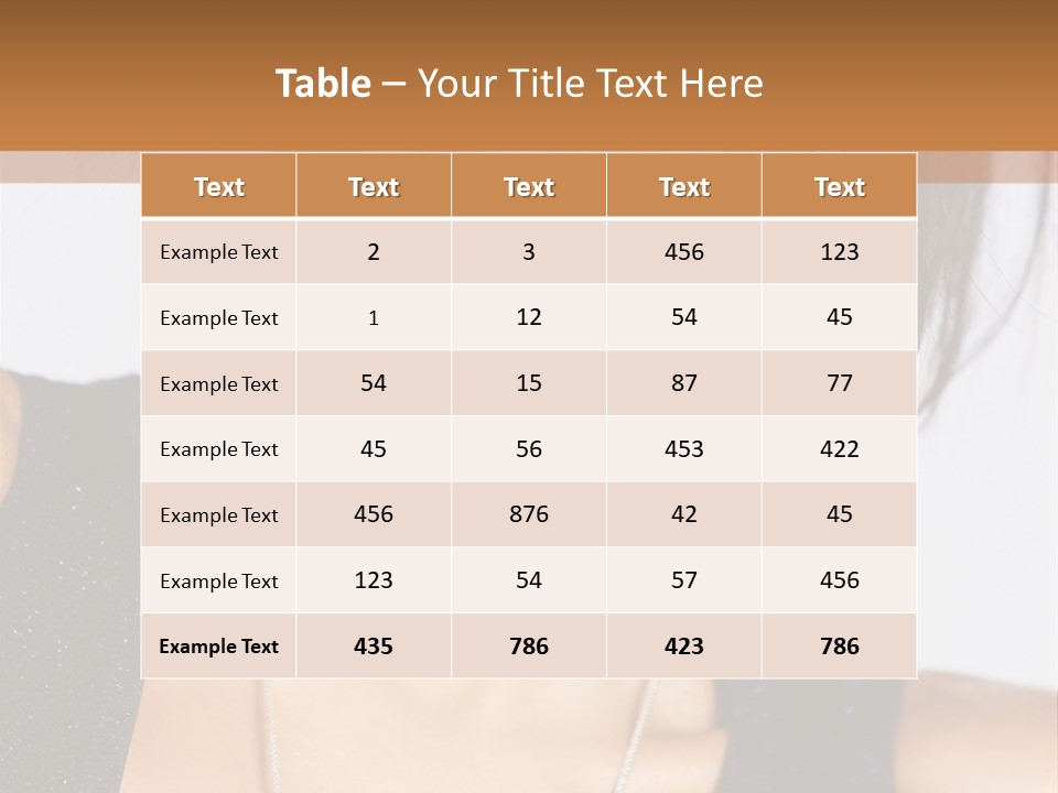 Face Kiss Calm PowerPoint Template