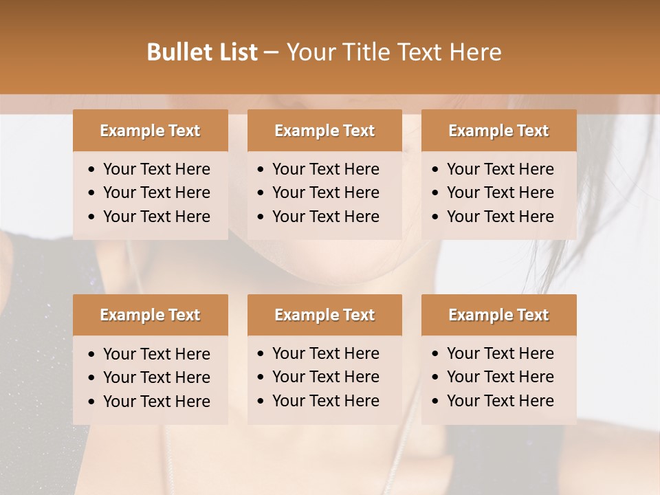 Face Kiss Calm PowerPoint Template