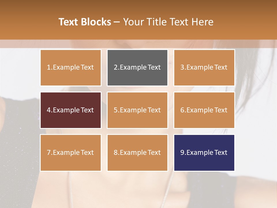 Face Kiss Calm PowerPoint Template