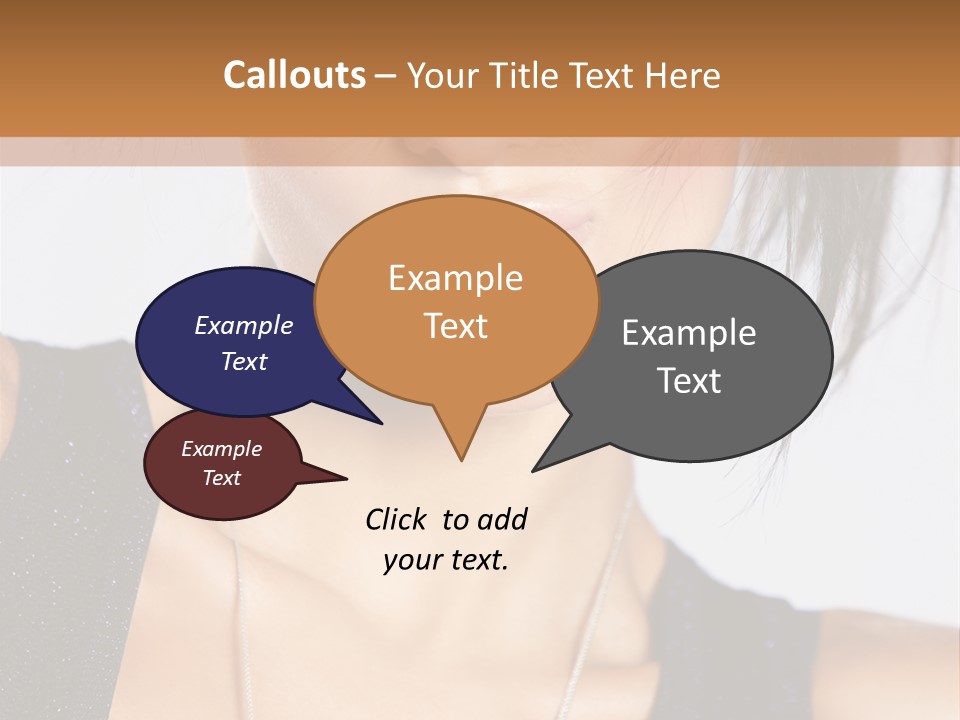 Face Kiss Calm PowerPoint Template