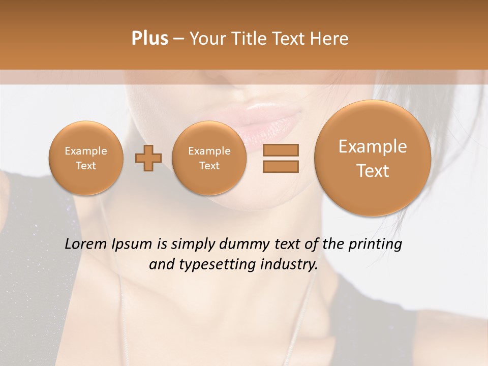 Face Kiss Calm PowerPoint Template