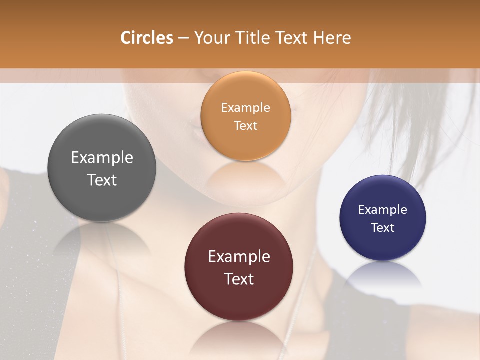 Face Kiss Calm PowerPoint Template