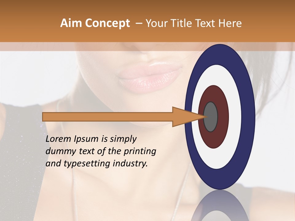 Face Kiss Calm PowerPoint Template