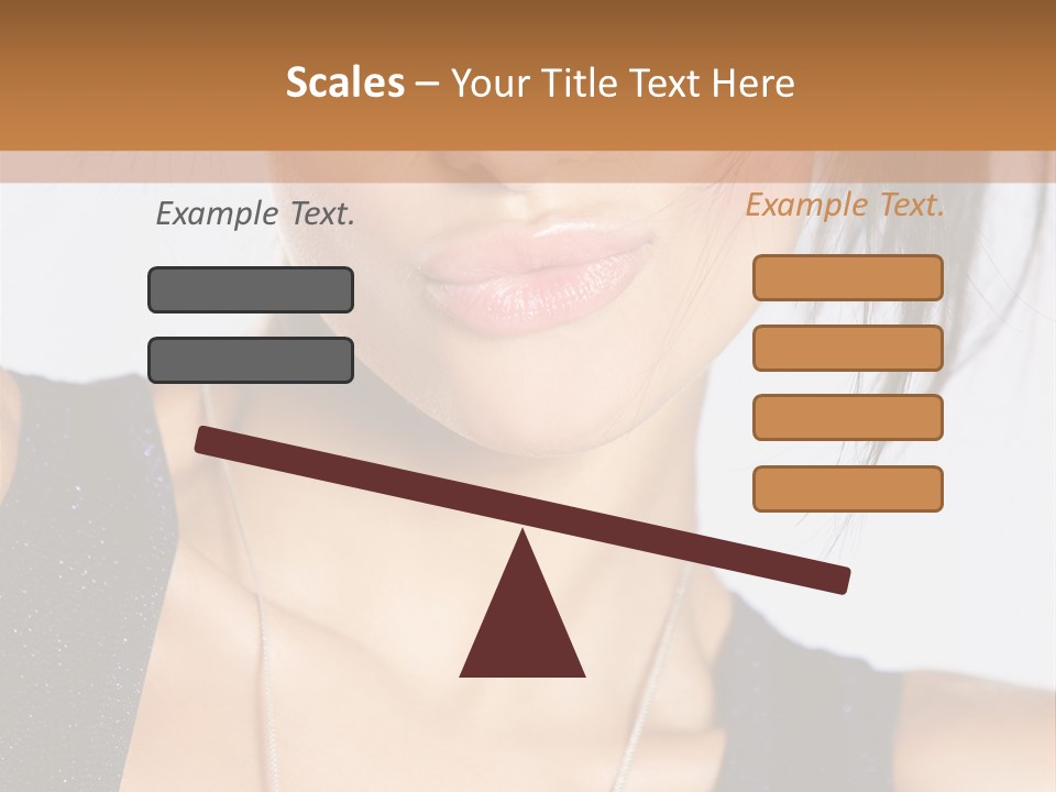 Face Kiss Calm PowerPoint Template