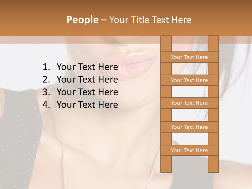 Face Kiss Calm PowerPoint Template