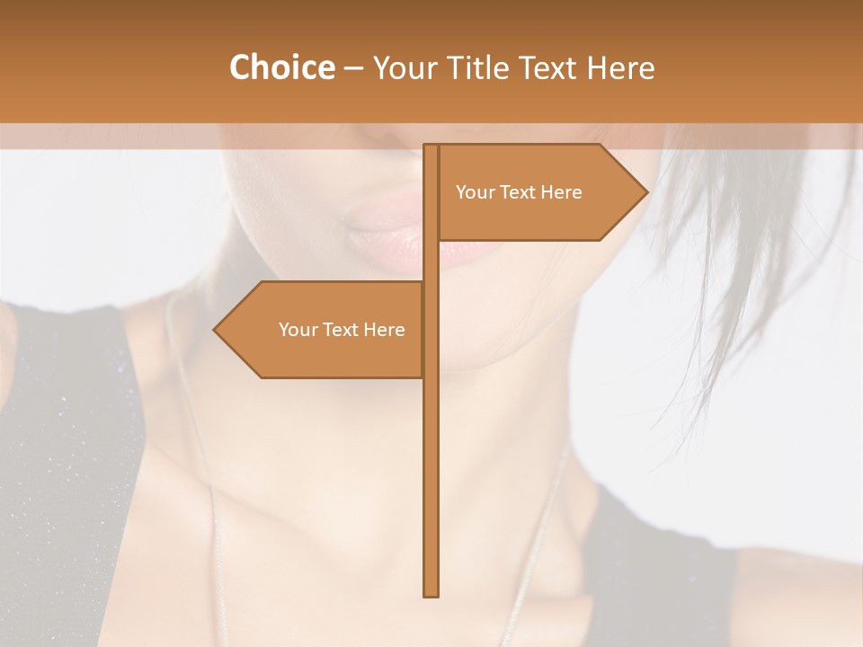 Face Kiss Calm PowerPoint Template