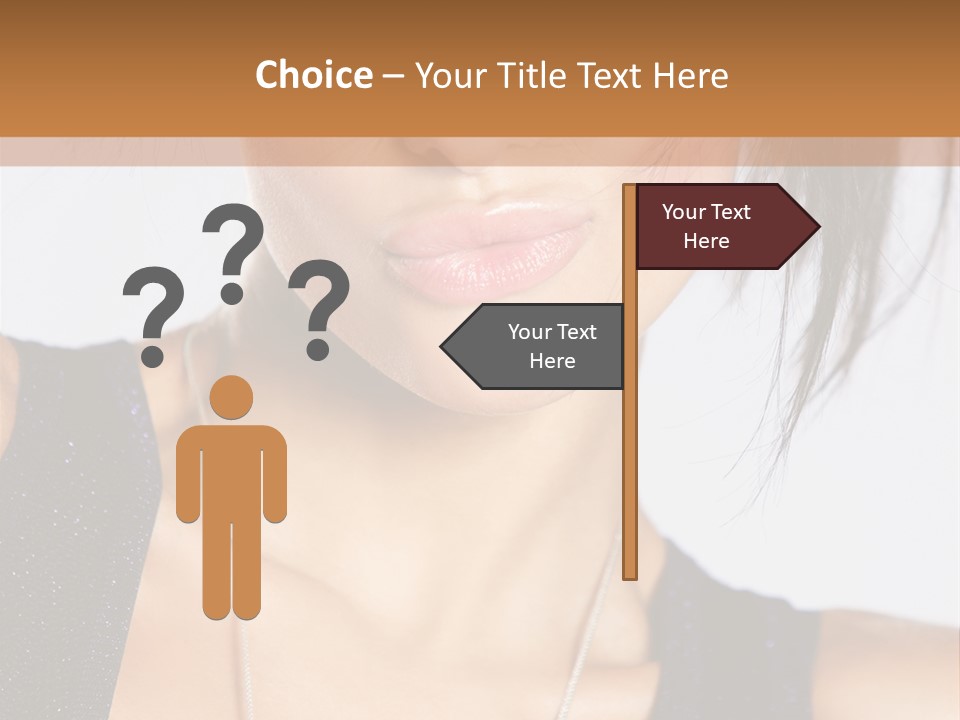 Face Kiss Calm PowerPoint Template